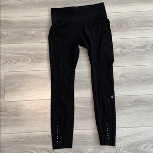 Lululemon Fast and Free 25’ - black nulux